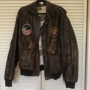 Aviator Jacket Top Gun